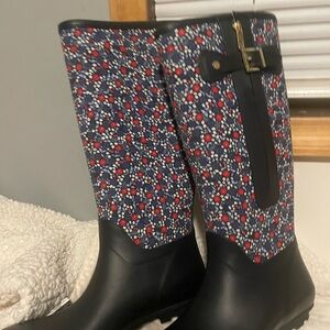 Tommy Hilfiger Women's Rain Boots with Buckle